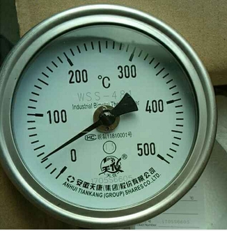 萬向型雙金屬溫度計WSS-481F